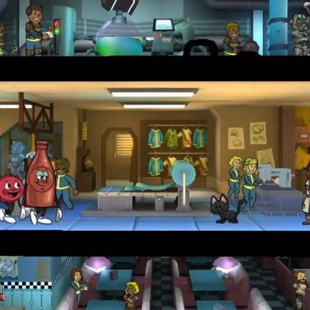 Маскоты из Nuka-World нагрянут в Fallout Shelter Маскоты из Nuka-World нагрянут в Fallout Shelter