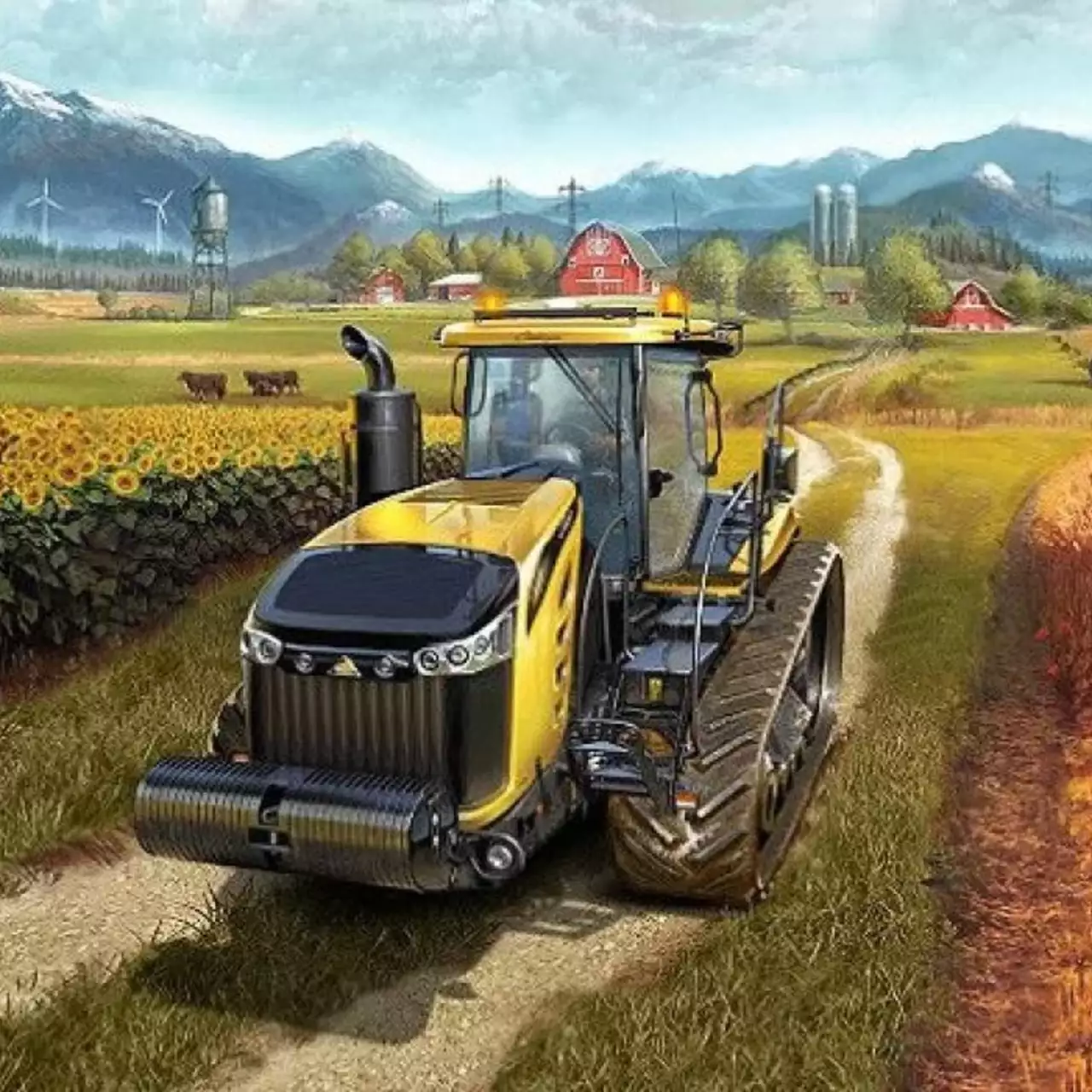 В новом трейлере Farming Simulator 17 показали коровок и розовых поросят В новом трейлере Farming Simulator 17 показали коровок и розовых поросят