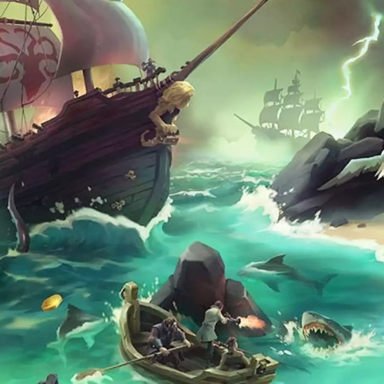 Новый трейлер Sea of Thieves посвятили визуальным эффектами игры