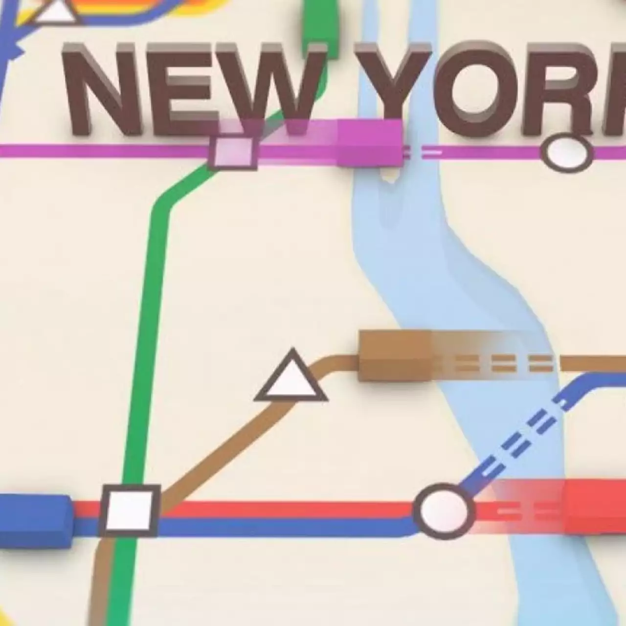 Симулятор метро Mini Metro вышел в App Store Симулятор метро Mini Metro вышел в App Store