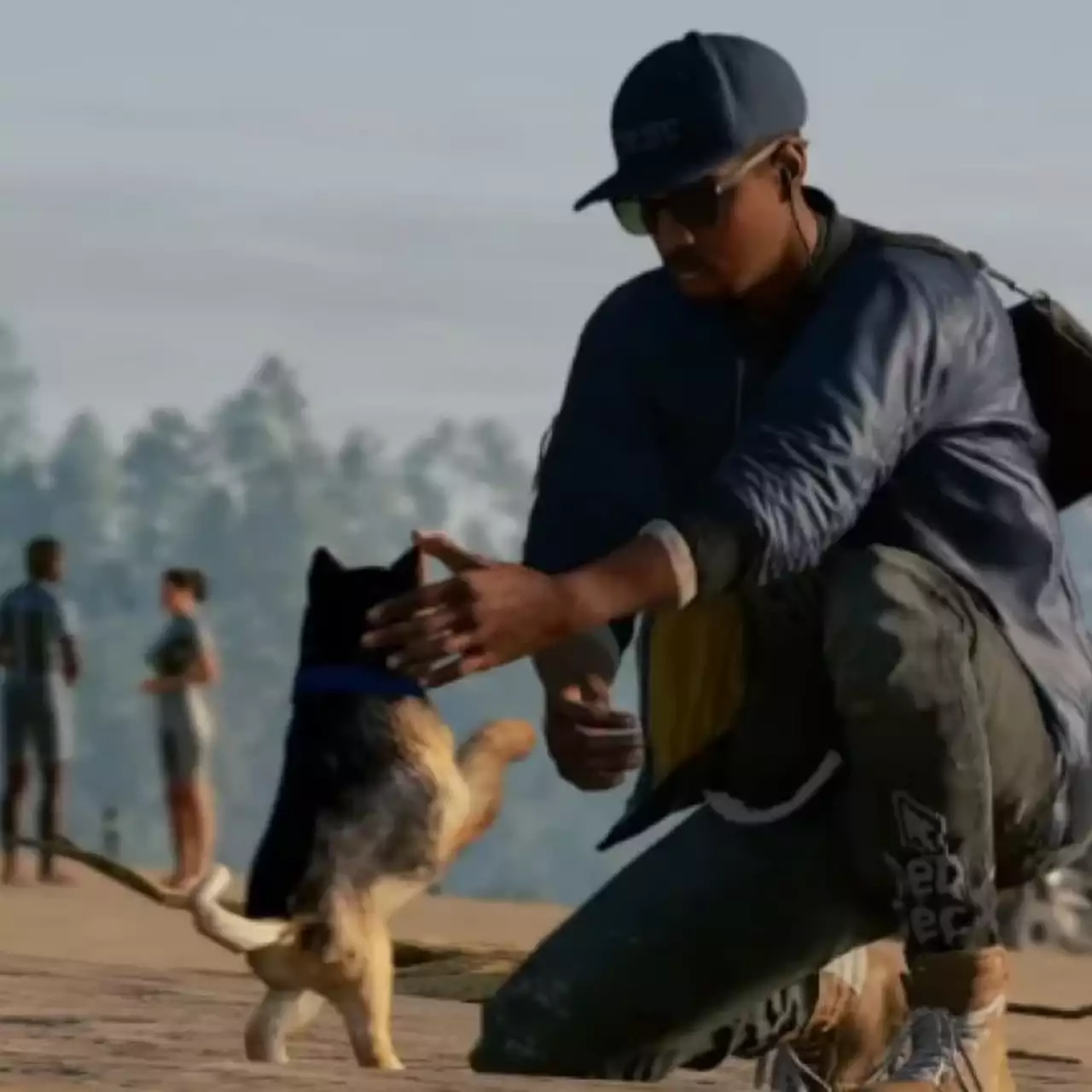 Маркус Холлоуэй погладил щеночка в новом геймплейном трейлере Watch Dogs 2 Маркус Холлоуэй погладил щеночка в новом геймплейном трейлере Watch Dogs 2