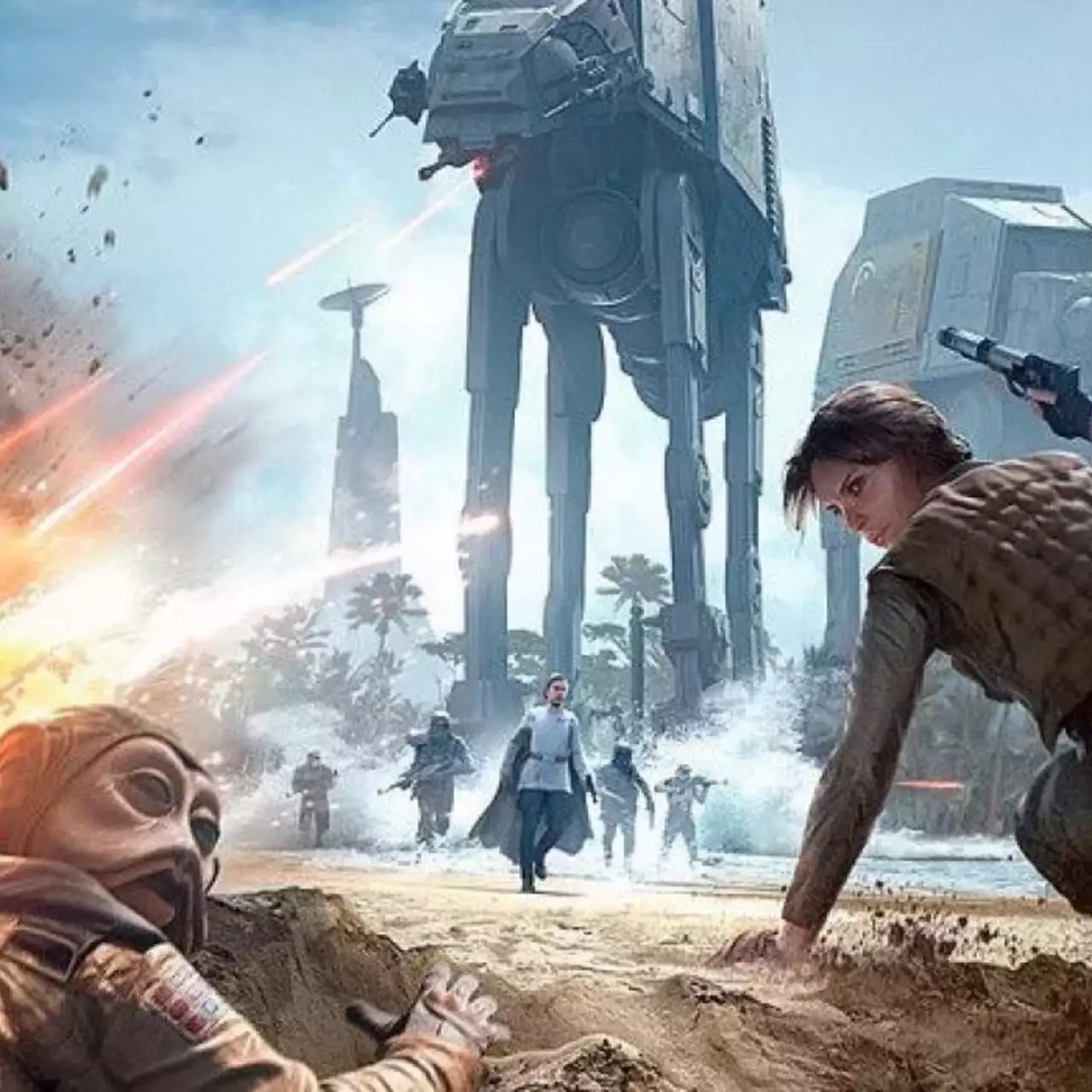 Дополнение Rogue One: Scarif для Star Wars: Battlefront уже доступно для владельцев сезонного абонемента