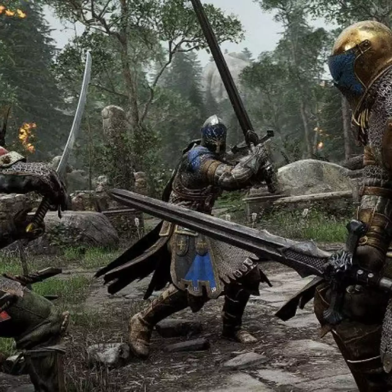 В бету For Honor оказалось невозможно играть