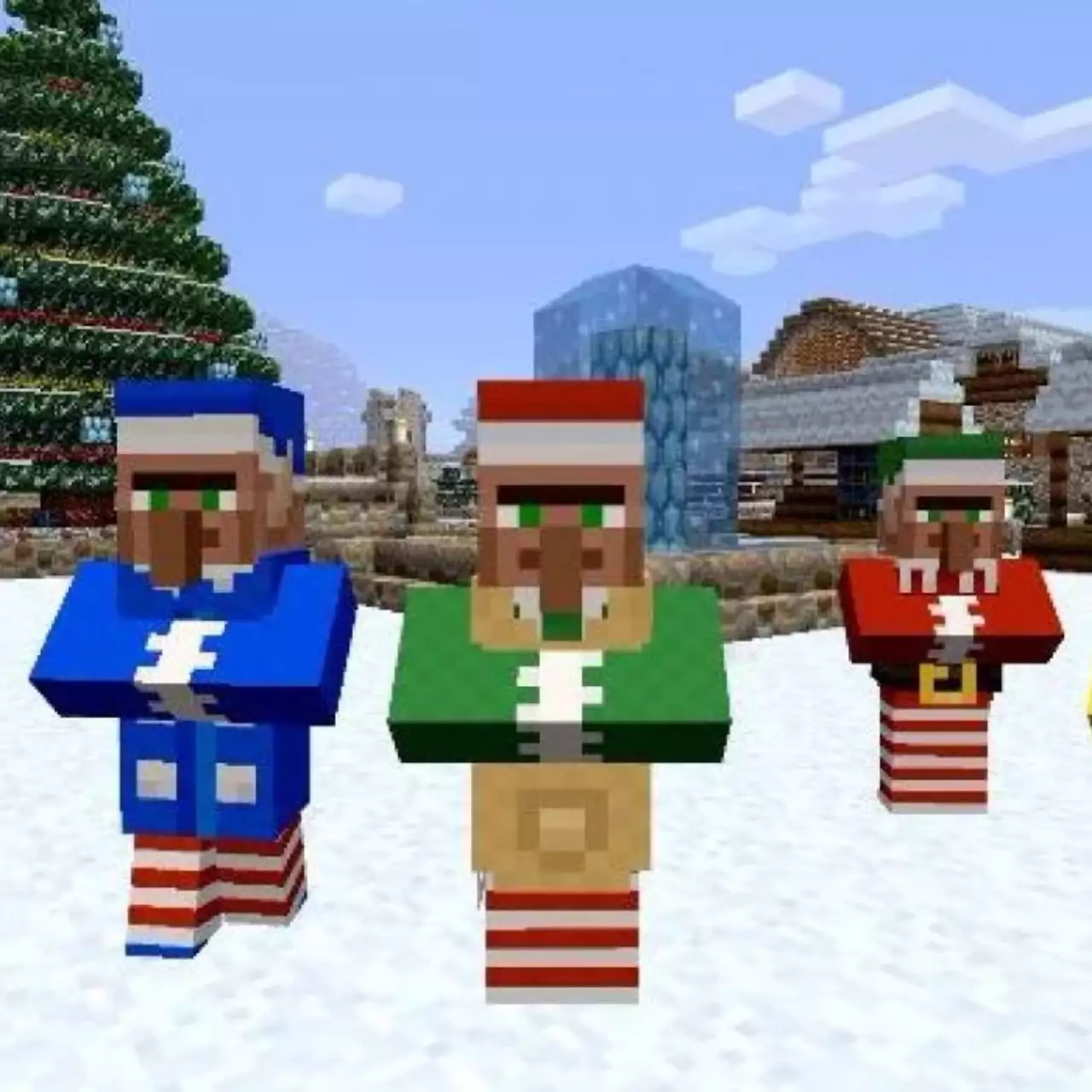 В Minecraft наступило Рождество В Minecraft наступило Рождество