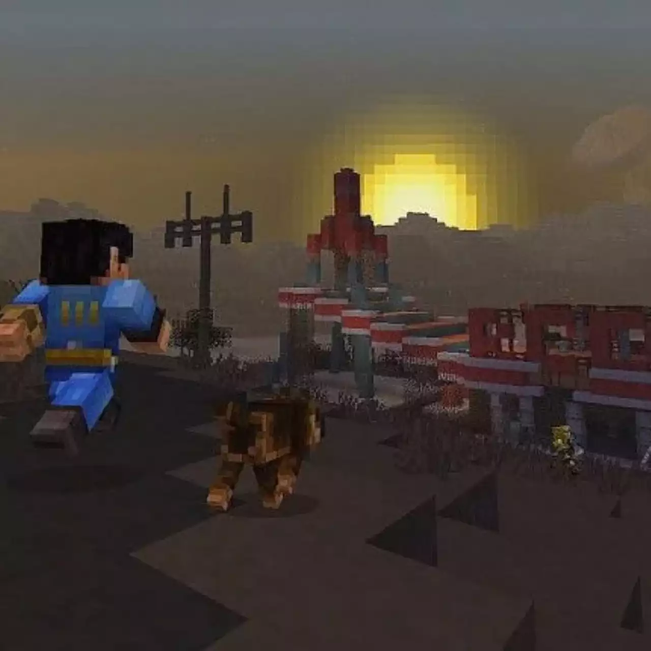 Minecraft получила тематическое дополнение по Fallout Minecraft получила тематическое дополнение по Fallout