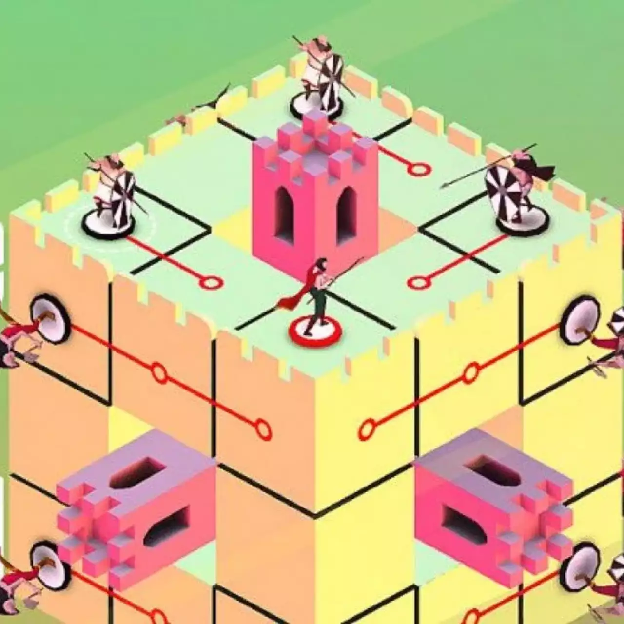 Красивая головоломка Euclidean Lands скоро выйдет на iOS и Android