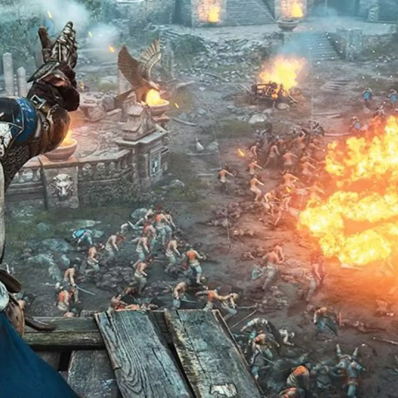 Ubisoft показала трейлер For Honor в режиме 360 градусов Ubisoft показала трейлер For Honor в режиме 360 градусов
