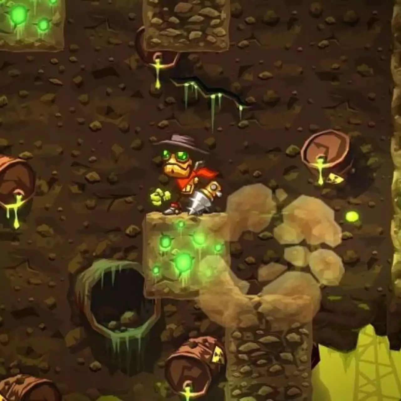 Появилась запись игрового процесса SteamWorld Dig 2 с Nintendo Switch Появилась запись игрового процесса SteamWorld Dig 2 с Nintendo Switch