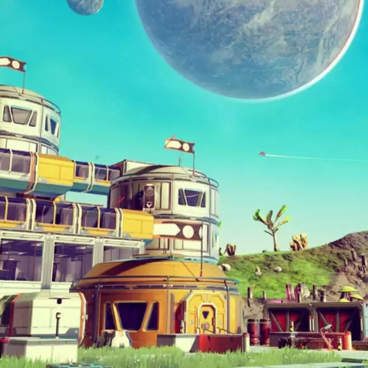 В новом обновлении для No Man's Sky добавят транспортное средство