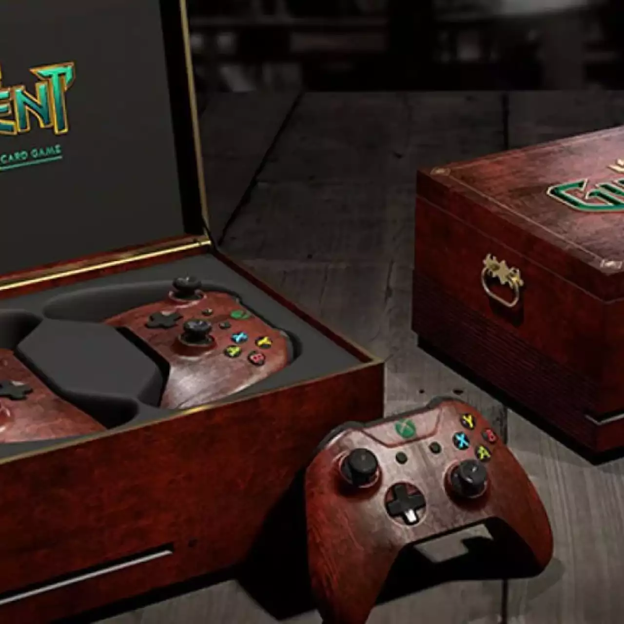 Microsoft разыгрывает ларец с Xbox One в стиле Gwent: The Witcher Card Game