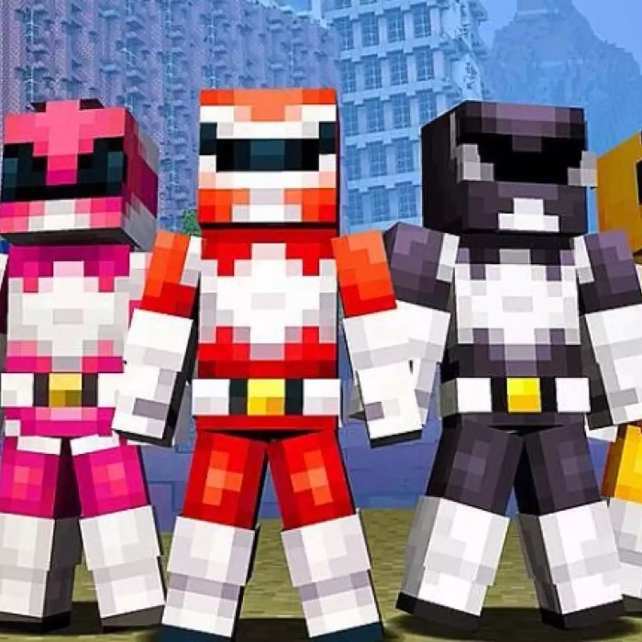 В Minecraft появился набор скинов из «Могучих Рейнджеров» В Minecraft появился набор скинов из «Могучих Рейнджеров»