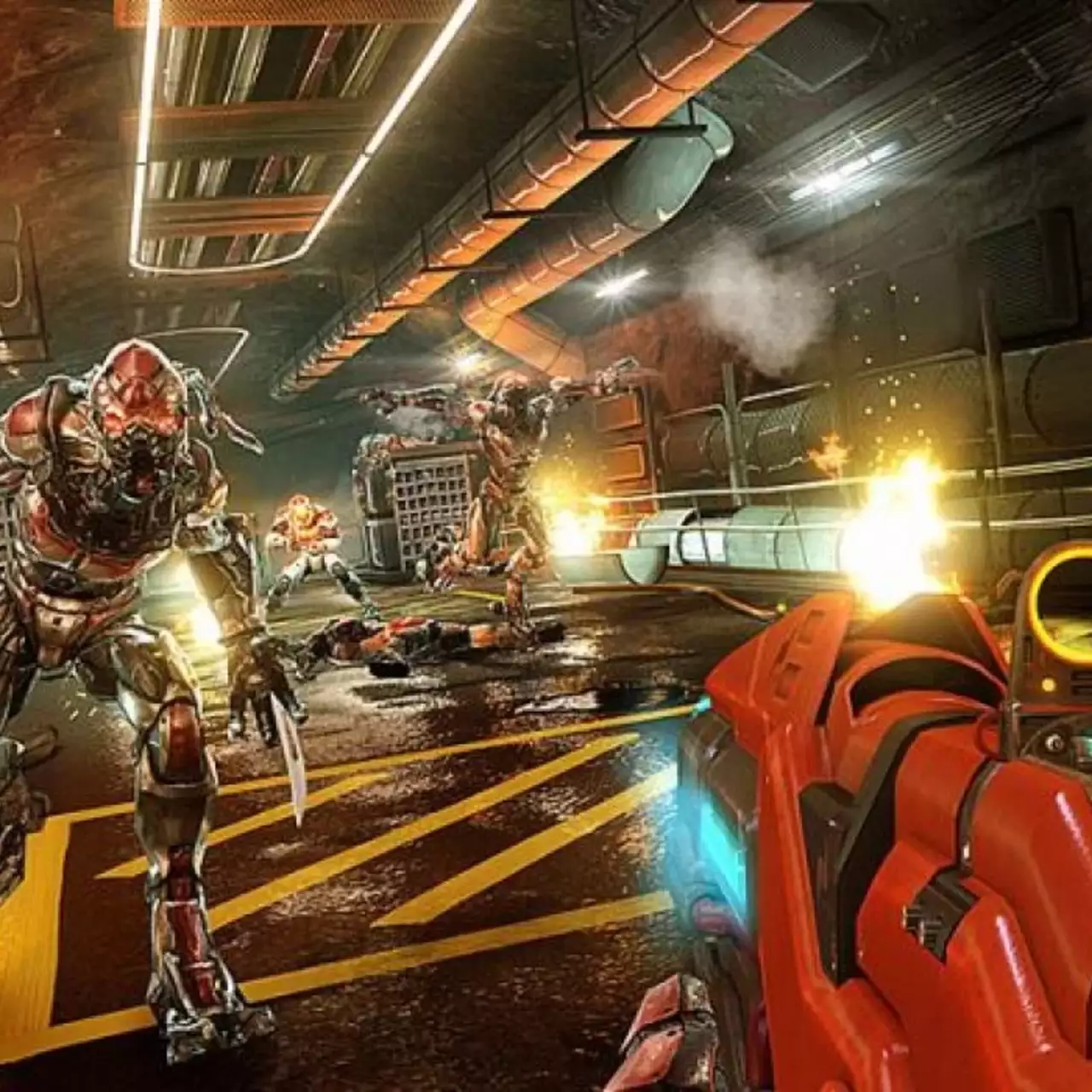 Авторы мобильного шутера Shadowgun Legends показали противника The Dread в действии