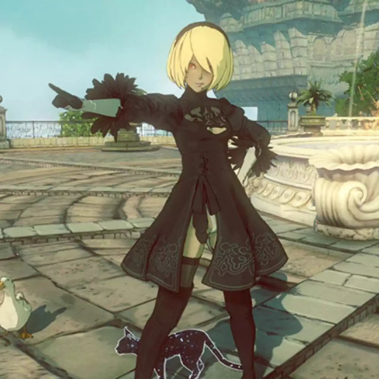 В Gravity Rush 2 появится костюм 2B из NieR Automata