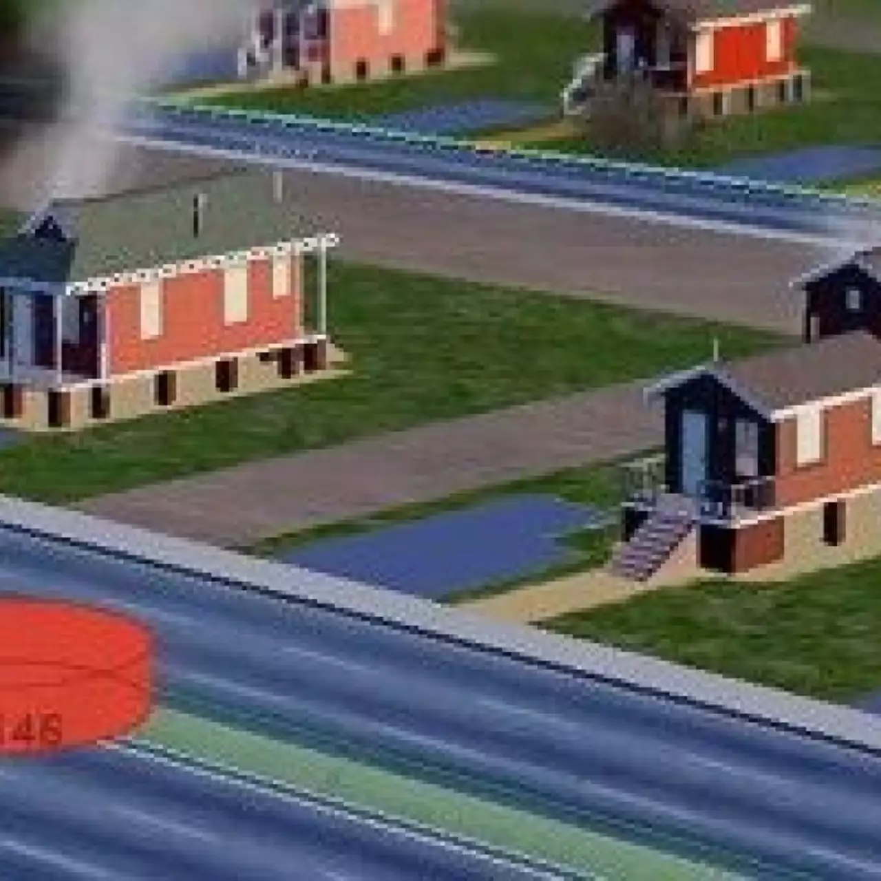 О распространении огня в SimCity