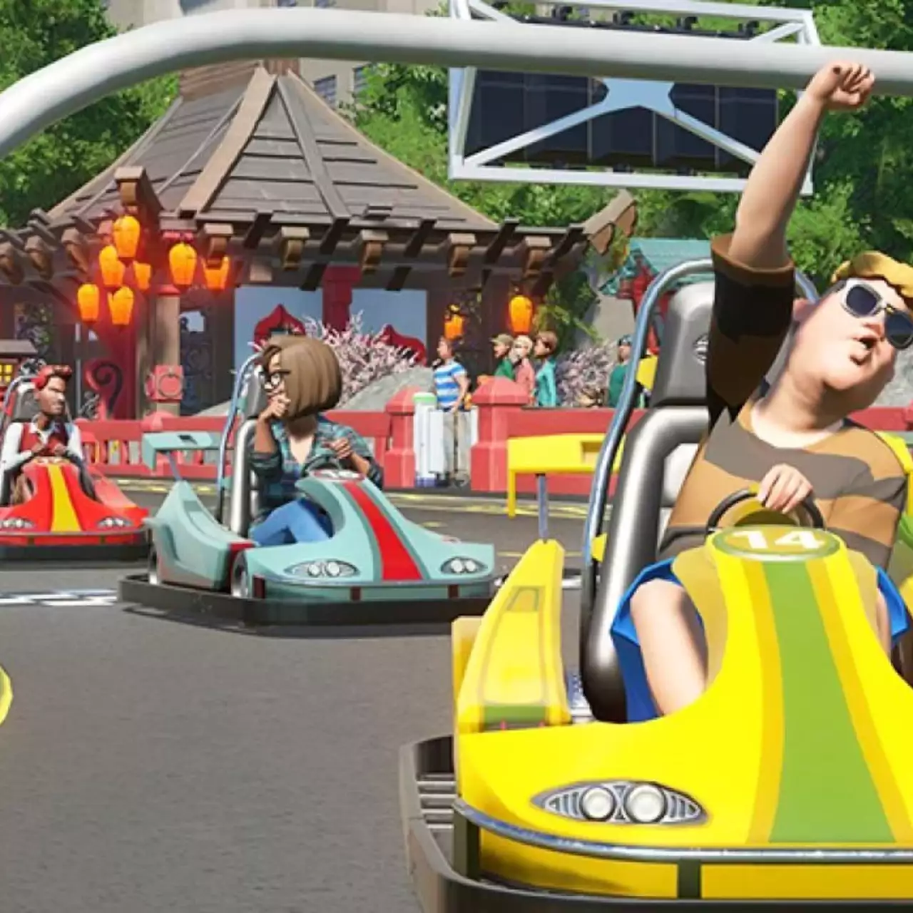 В Planet Coaster появилась возможность играть в картинг от первого лица В Planet Coaster появилась возможность играть в картинг от первого лица