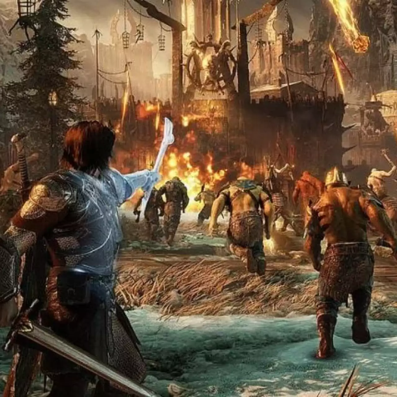 Разработчики Shadow of War показала новую систему Немезис в действии