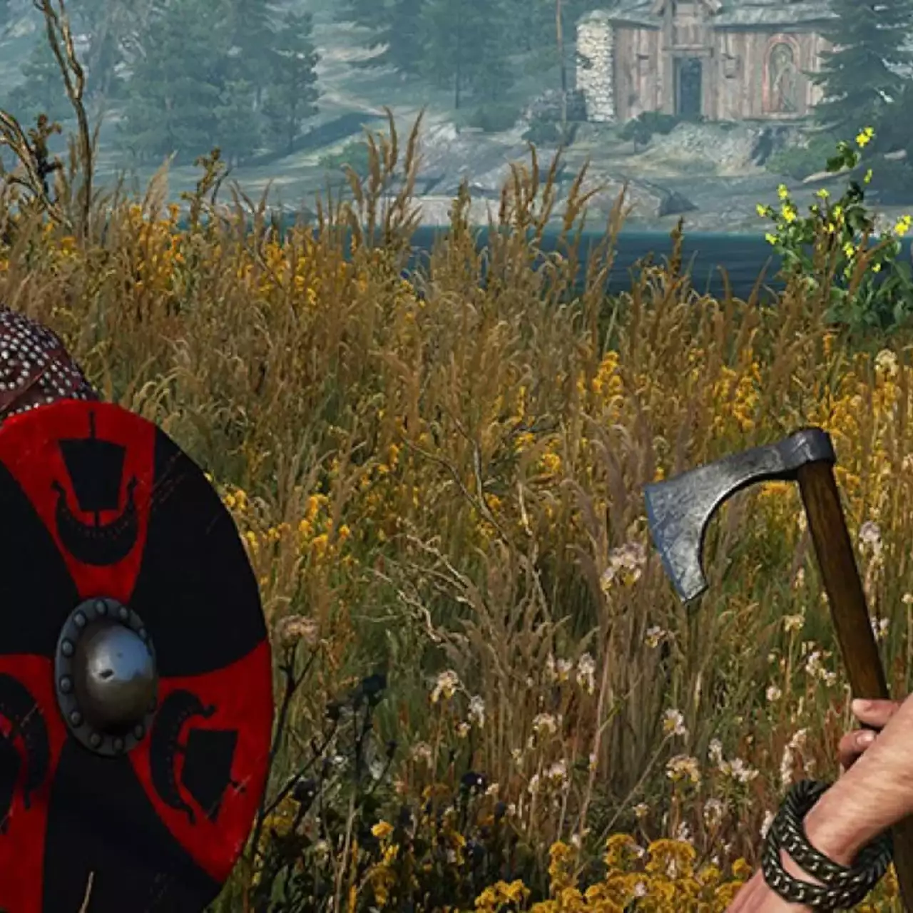 Мод для The Witcher 3 позволил Геральту носить щит