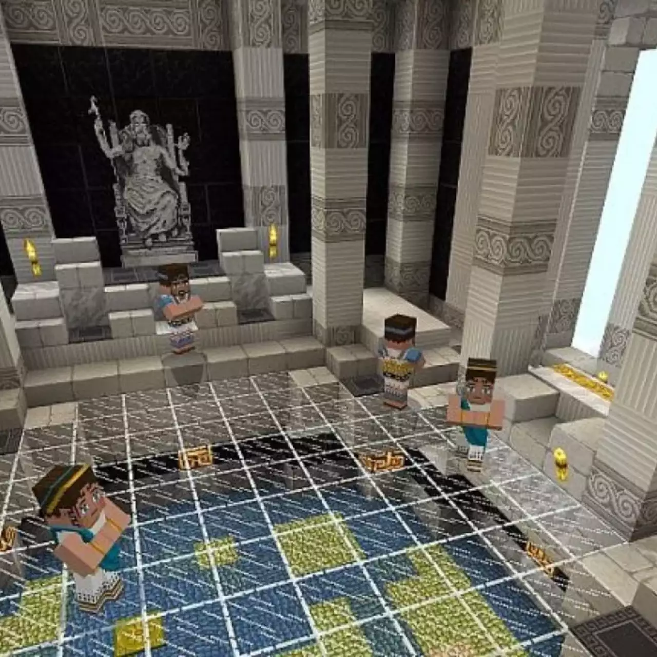Minecraft: Pocket Edition получила древнегреческий пакет обновлений Minecraft: Pocket Edition получила древнегреческий пакет обновлений