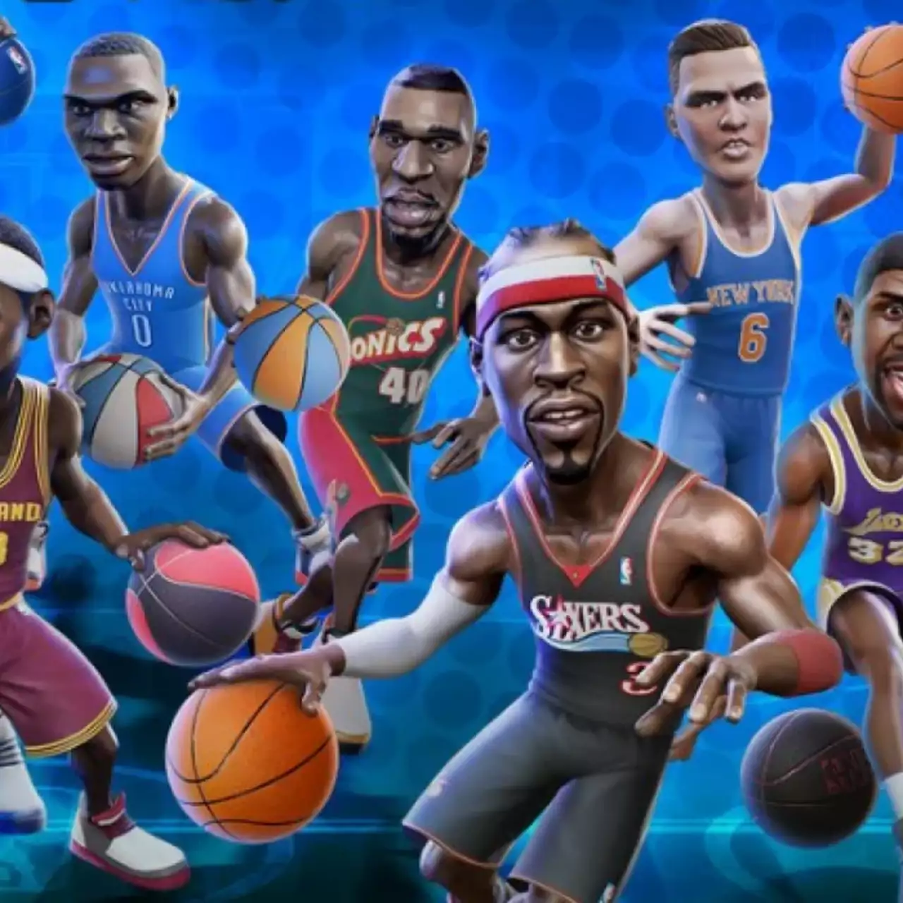 Обзор NBA Playgrounds — несерьезный баскетбол возвращается Обзор NBA Playgrounds — несерьезный баскетбол возвращается