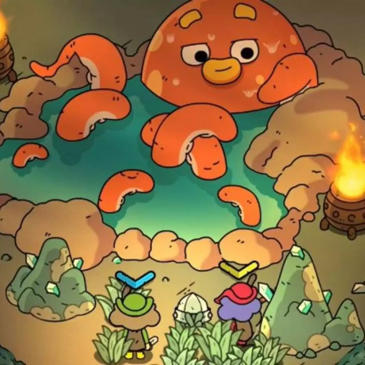 Опубликовано 12 минут геймплея Swords of Ditto Опубликовано 12 минут геймплея Swords of Ditto