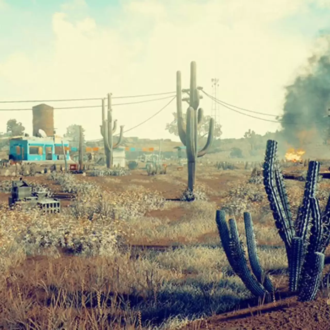 Представлены скриншоты пустынной карты для PlayerUnknown's Battlegrounds. В игре может появиться велосипед Представлены скриншоты пустынной карты для PlayerUnknown's Battlegrounds. В игре может появиться велосипед