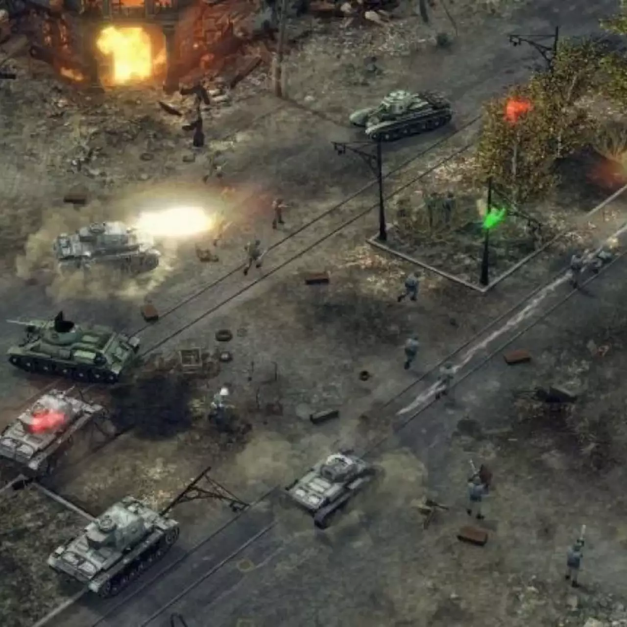 Опубликован геймплей PS4-версии Sudden Strike 4 Опубликован геймплей PS4-версии Sudden Strike 4
