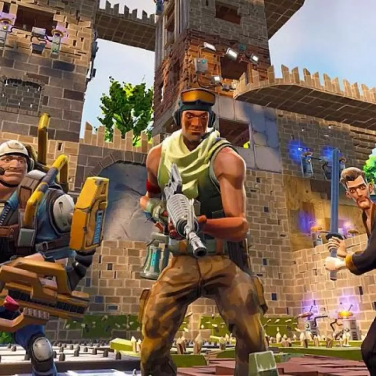 Экшен Fortnite стал доступен в рамках раннего доступа Экшен Fortnite стал доступен в рамках раннего доступа