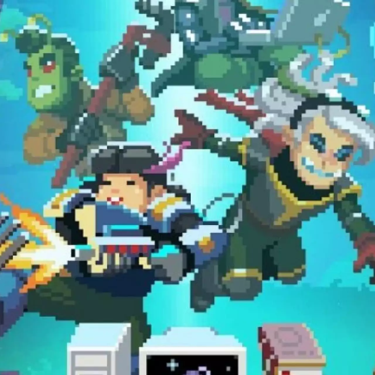 Вышла Galaxy of Pen & Paper — пиксельная RPG с отсылками на 90-ые