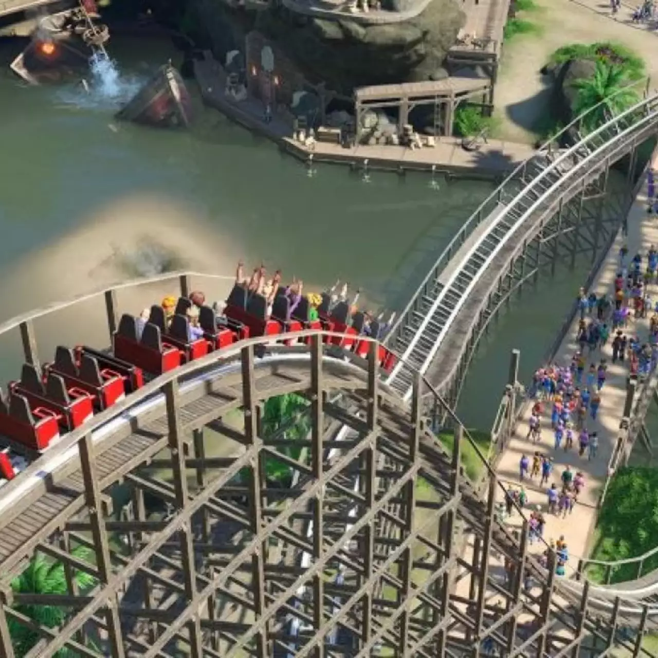 В Planet Coaster появятся новейшие гибридные американские горки В Planet Coaster появятся новейшие гибридные американские горки