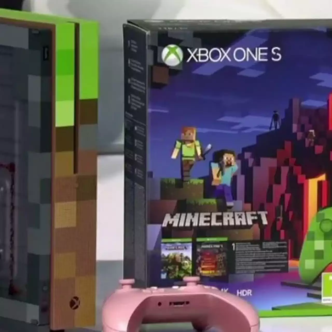 Gamescom 2017: Анонсирован бандл Xbox One S в стиле Minecraft Gamescom 2017: Анонсирован бандл Xbox One S в стиле Minecraft