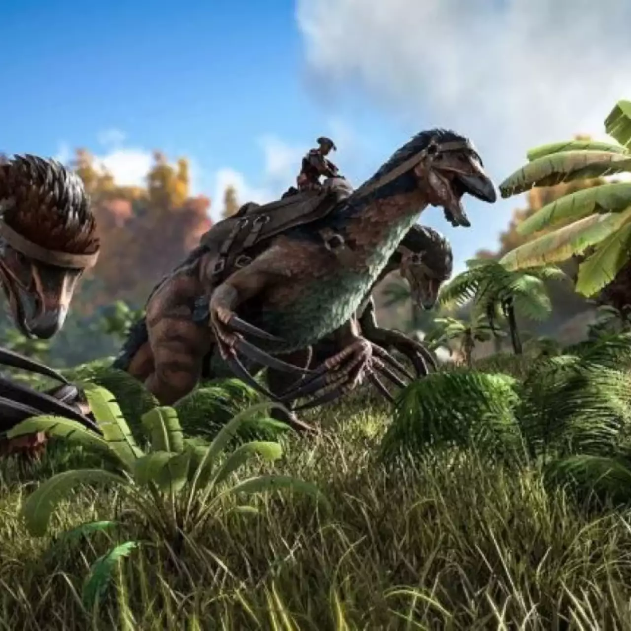 В релизном трейлере ARK: Survival Evolved показана езда на динозаврах
