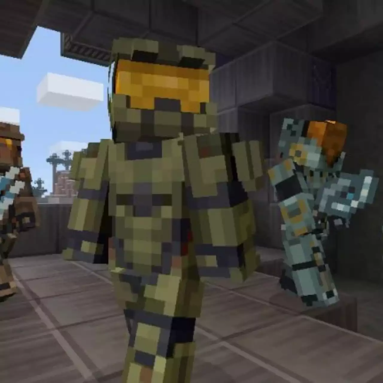 Halo выйдет на Nintendo Switch... в виде дополнения для Minecraft Halo выйдет на Nintendo Switch... в виде дополнения для Minecraft