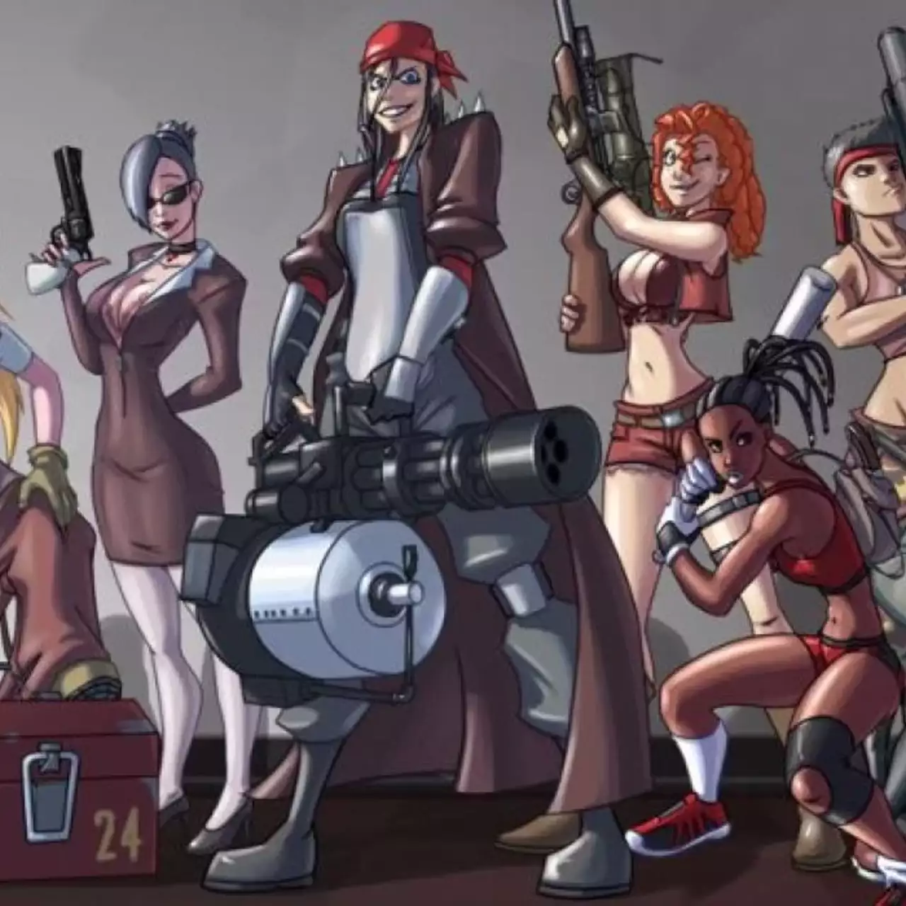 Valve задумывалась о женских персонажах в Team Fortress 2 и мультфильме по DOTA 2 Valve задумывалась о женских персонажах в Team Fortress 2 и мультфильме по DOTA 2
