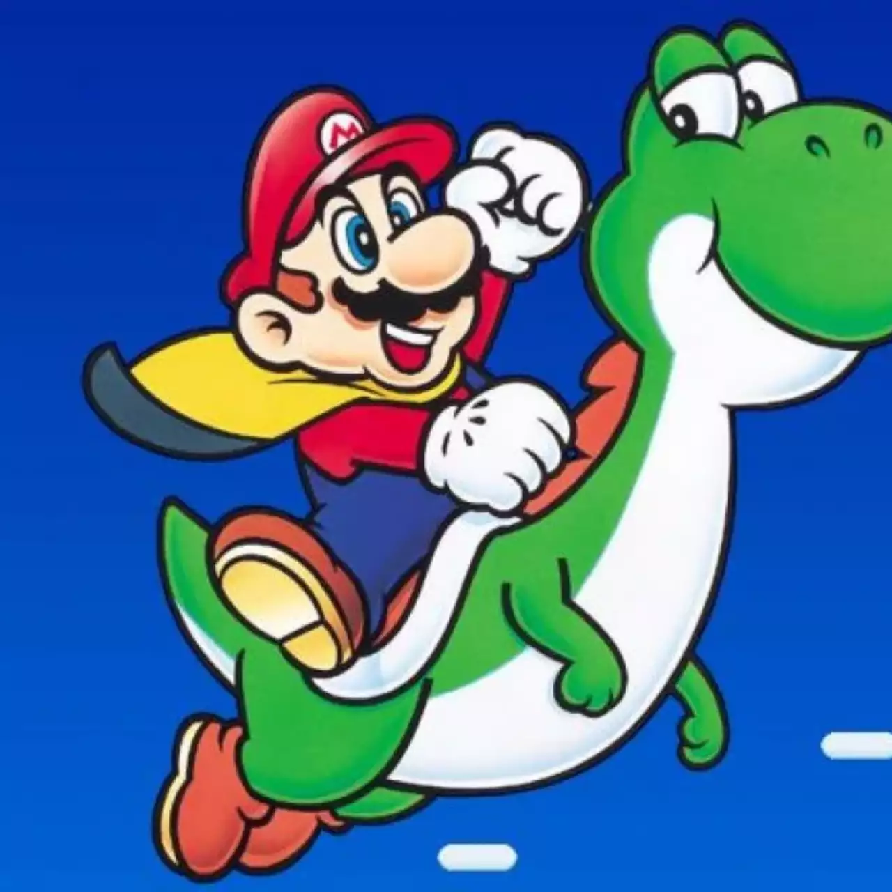 Марио бил Йоши по голове в Super Mario World Марио бил Йоши по голове в Super Mario World