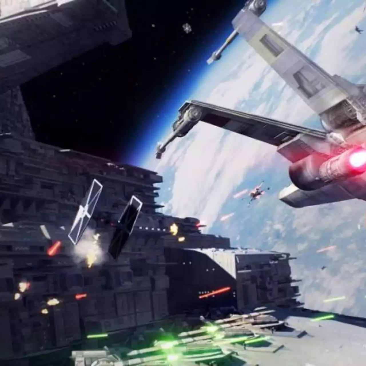 Посмотрите сцену из сюжетной кампании Star Wars: Battlefront II