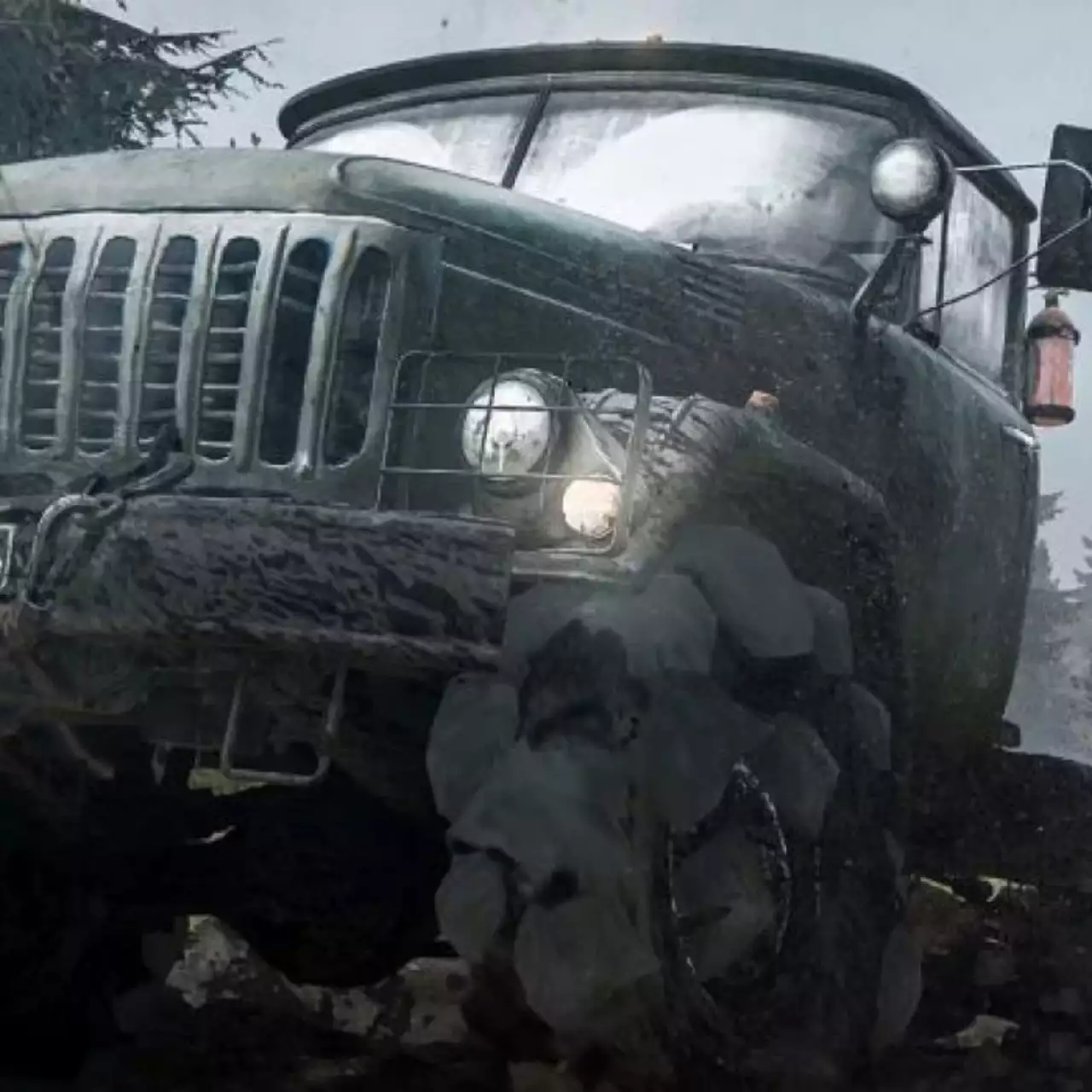 В новом трейлере Spintires: MudRunner показали кооператив в адских условиях бездорожья