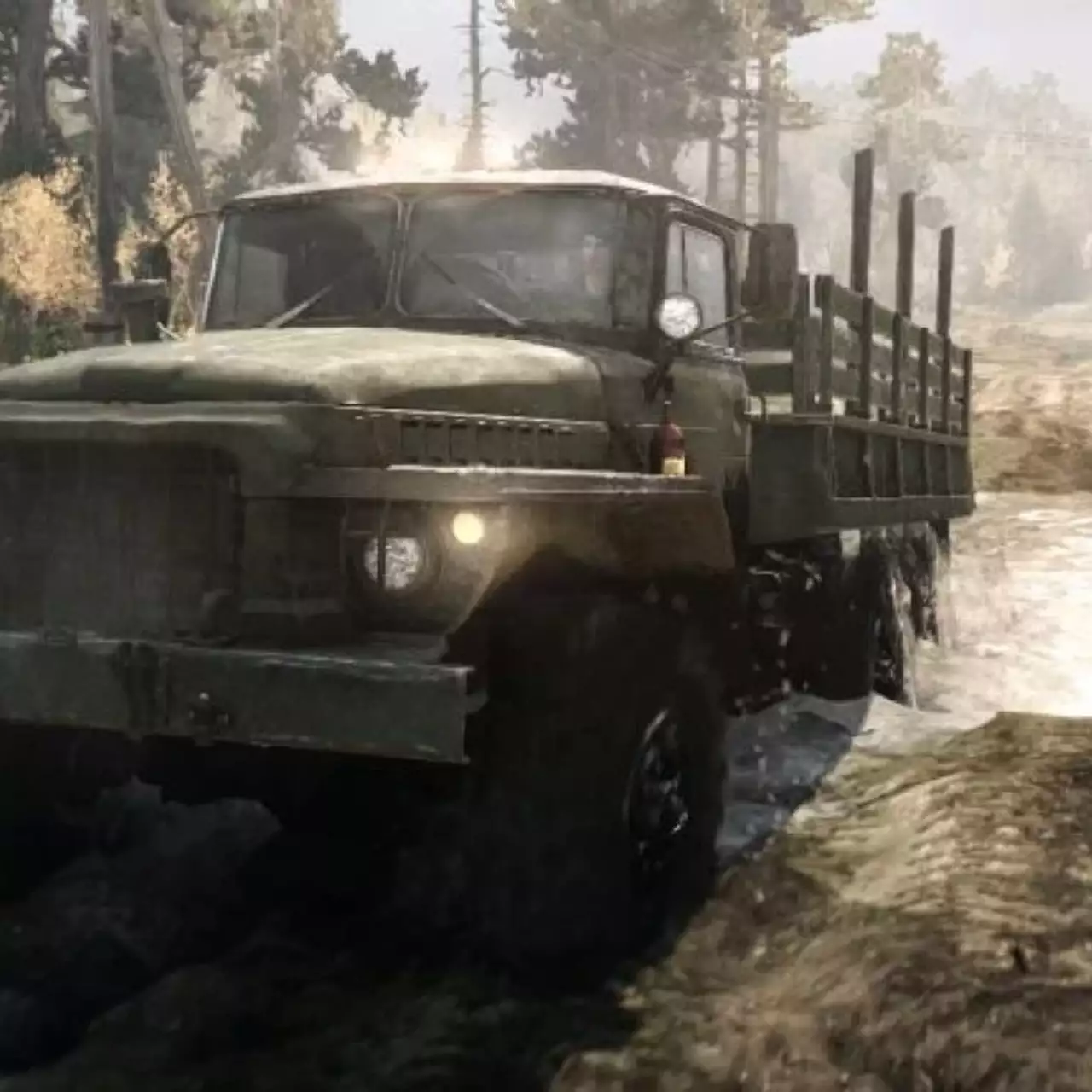 В релизном трейлере Spintires: MudRunner показали безумные аварии В релизном трейлере Spintires: MudRunner показали безумные аварии