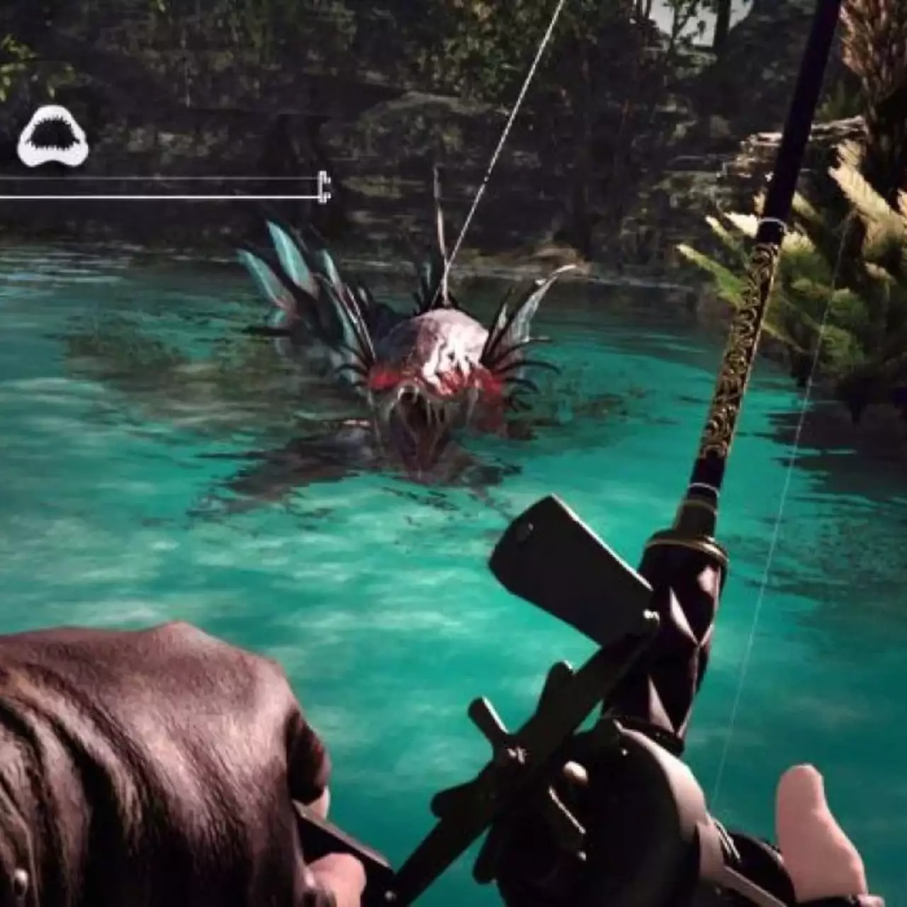 Sony показала геймплей симулятора рыбалки для VR — Monster of the Deep: Final Fantasy XV Sony показала геймплей симулятора рыбалки для VR — Monster of the Deep: Final Fantasy XV