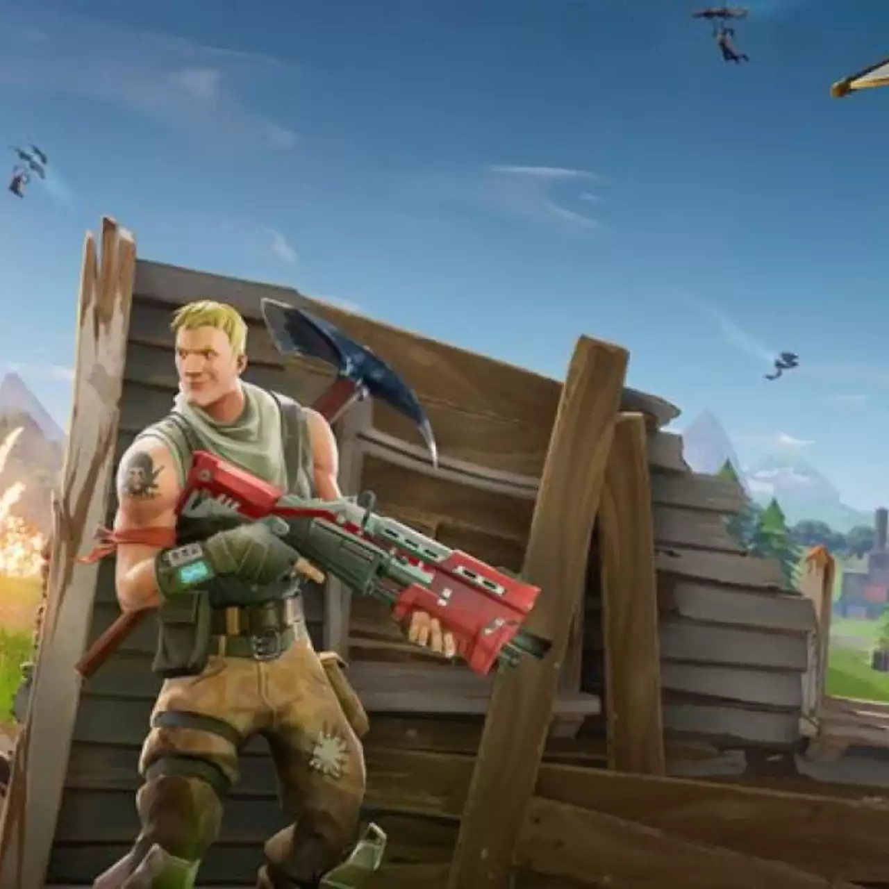 В Fortnite играют более 20 миллионов человек В Fortnite играют более 20 миллионов человек