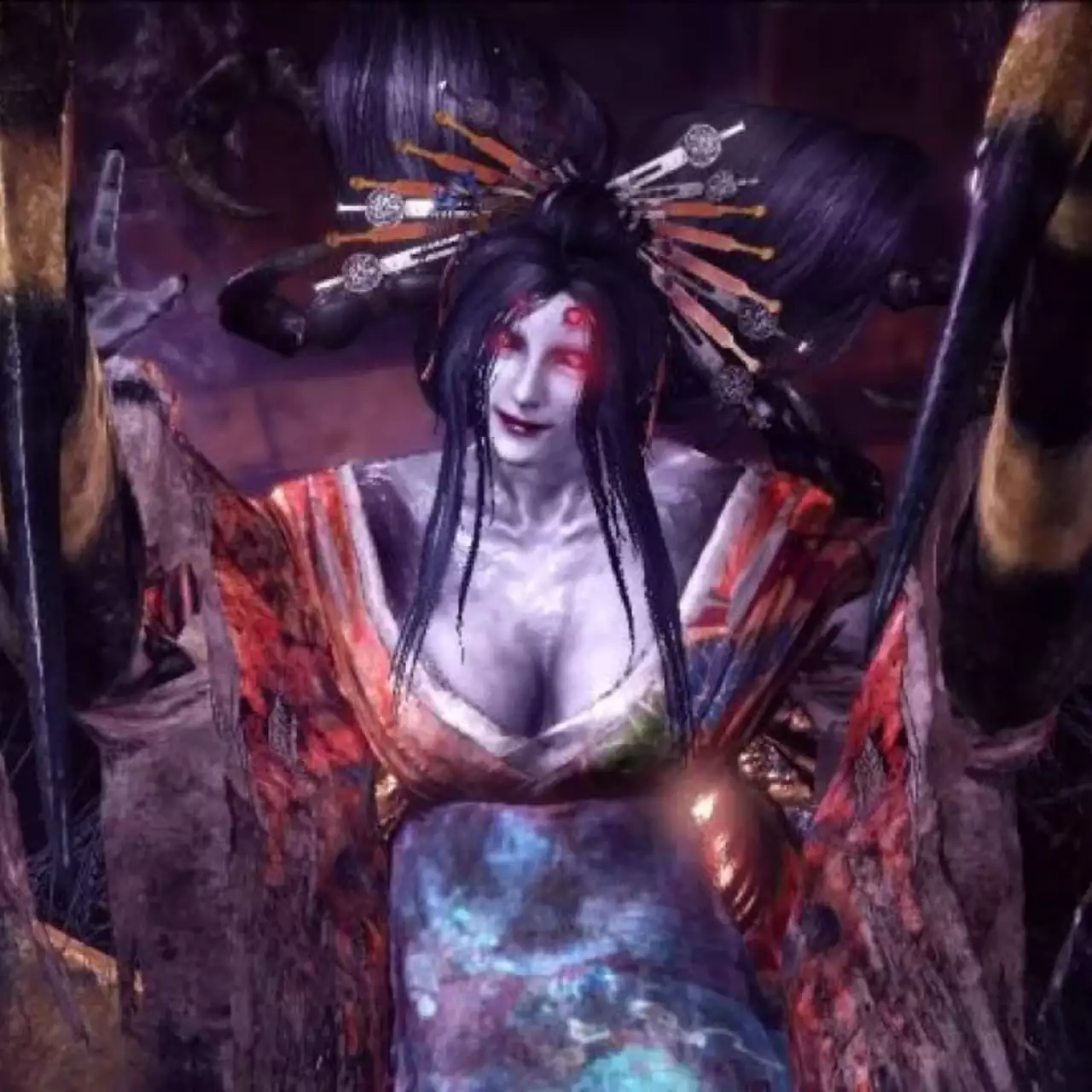 Боссы Nioh — как убить Титабану Мунэсигэ, Большую Сороконожку, Уми-бозу и Дзёро-Гумо Боссы Nioh — как убить Титабану Мунэсигэ, Большую Сороконожку, Уми-бозу и Дзёро-Гумо