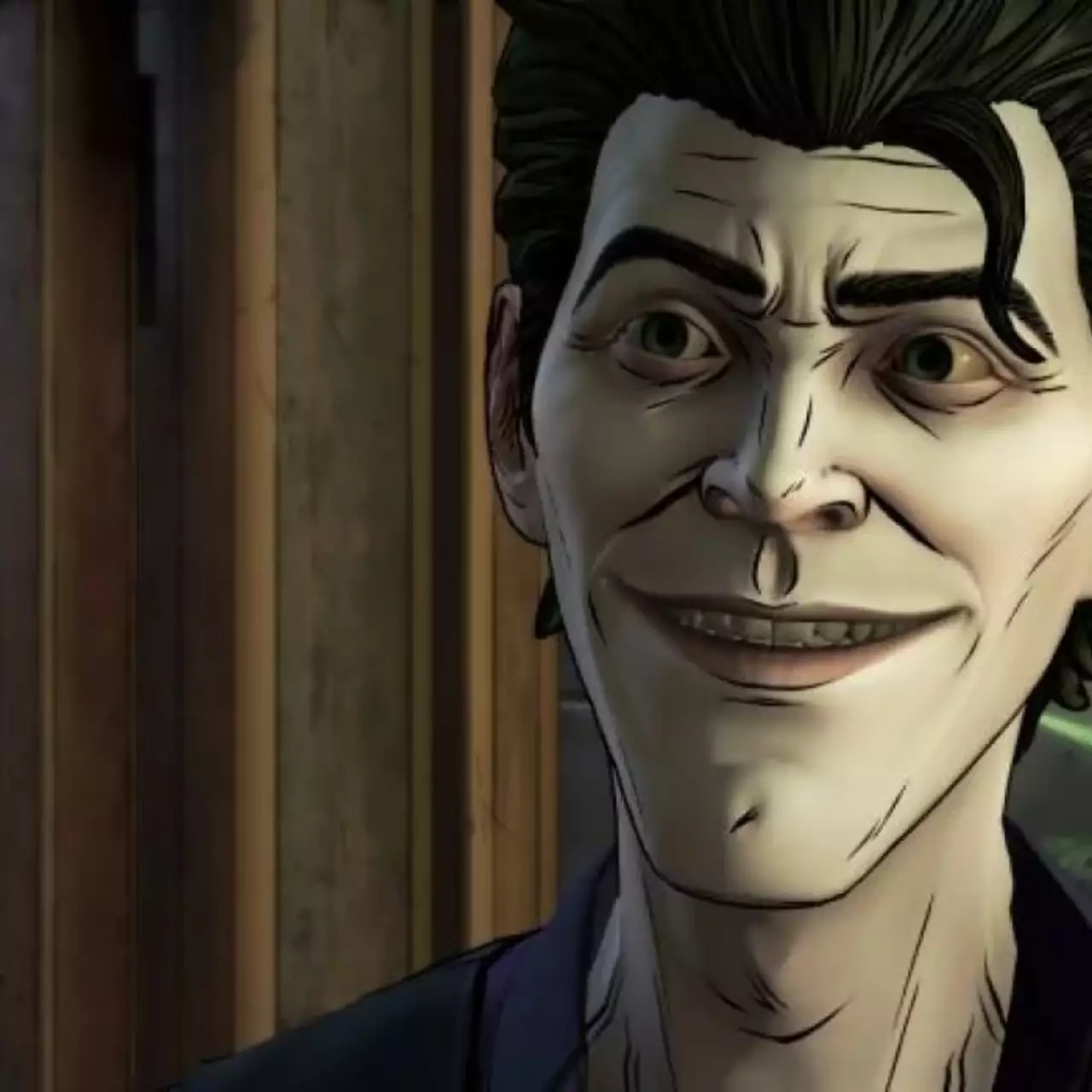 Джокер пьёт молочный коктейль в трейлере третьего эпизода Batman: The Enemy Within Джокер пьёт молочный коктейль в трейлере третьего эпизода Batman: The Enemy Within