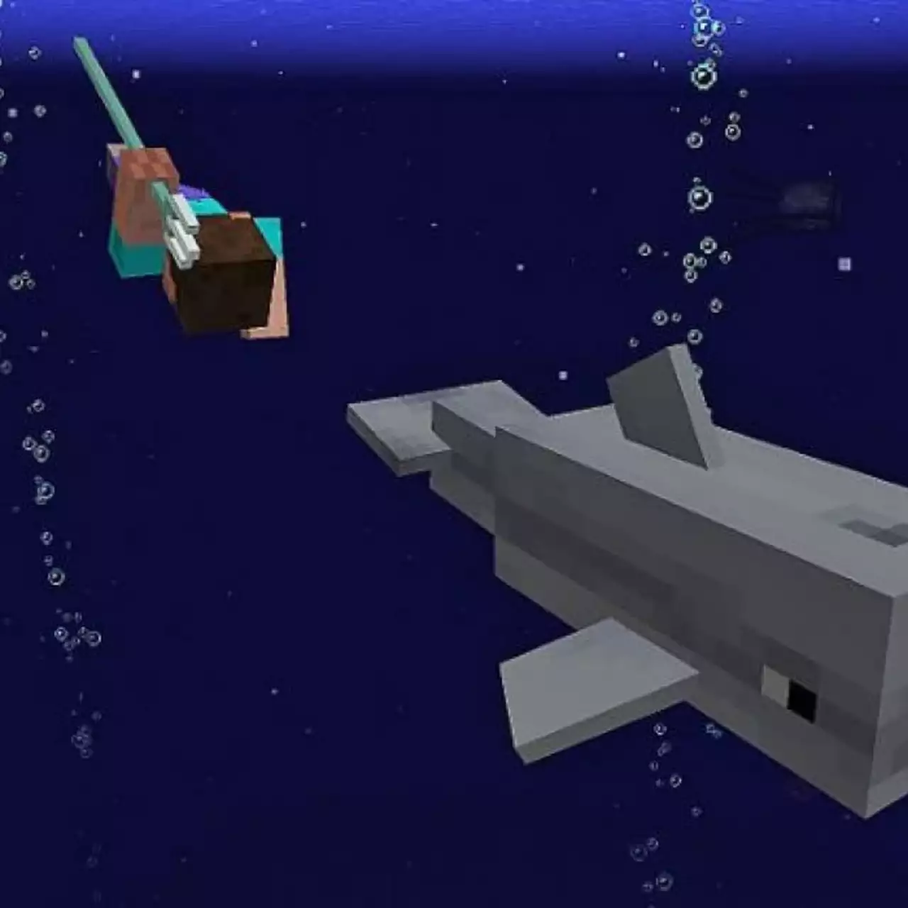 Обновление Aquatic добавит в Minecraft дельфинов, затонувшие корабли и трезубец для подводной охоты Обновление Aquatic добавит в Minecraft дельфинов, затонувшие корабли и трезубец для подводной охоты