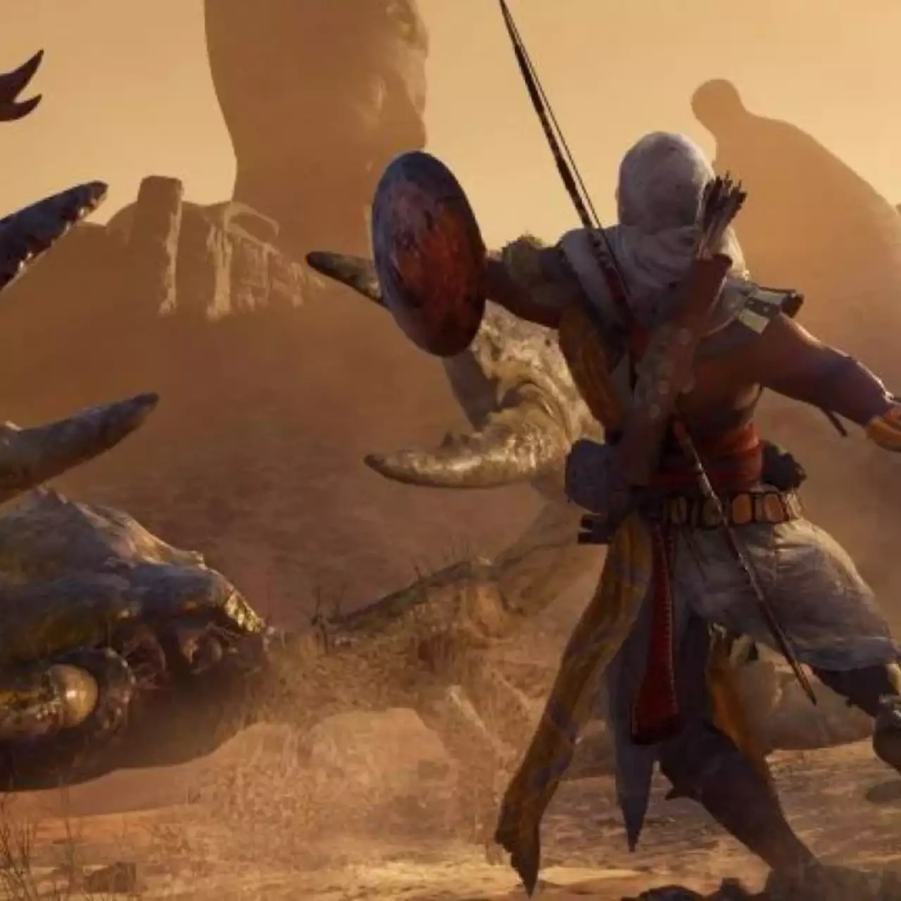 В новом трейлере AC: Origins показали уникального верблюда Апопа