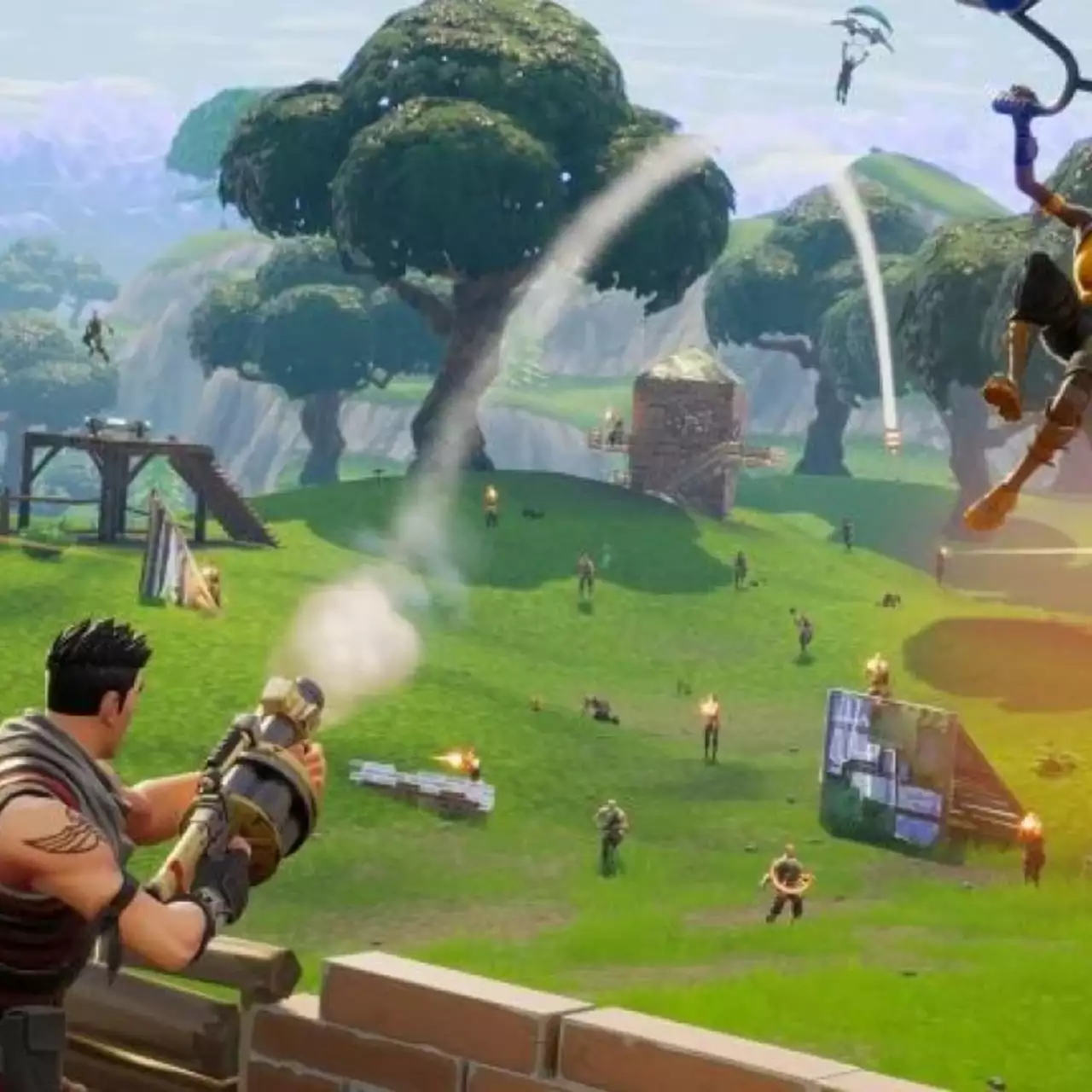 В Fortnite появился временный режим 50 на 50 В Fortnite появился временный режим 50 на 50