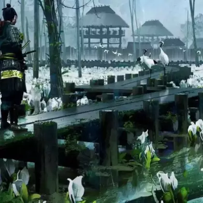 Опубликованы красивейшие арты Ghost of Tsushima