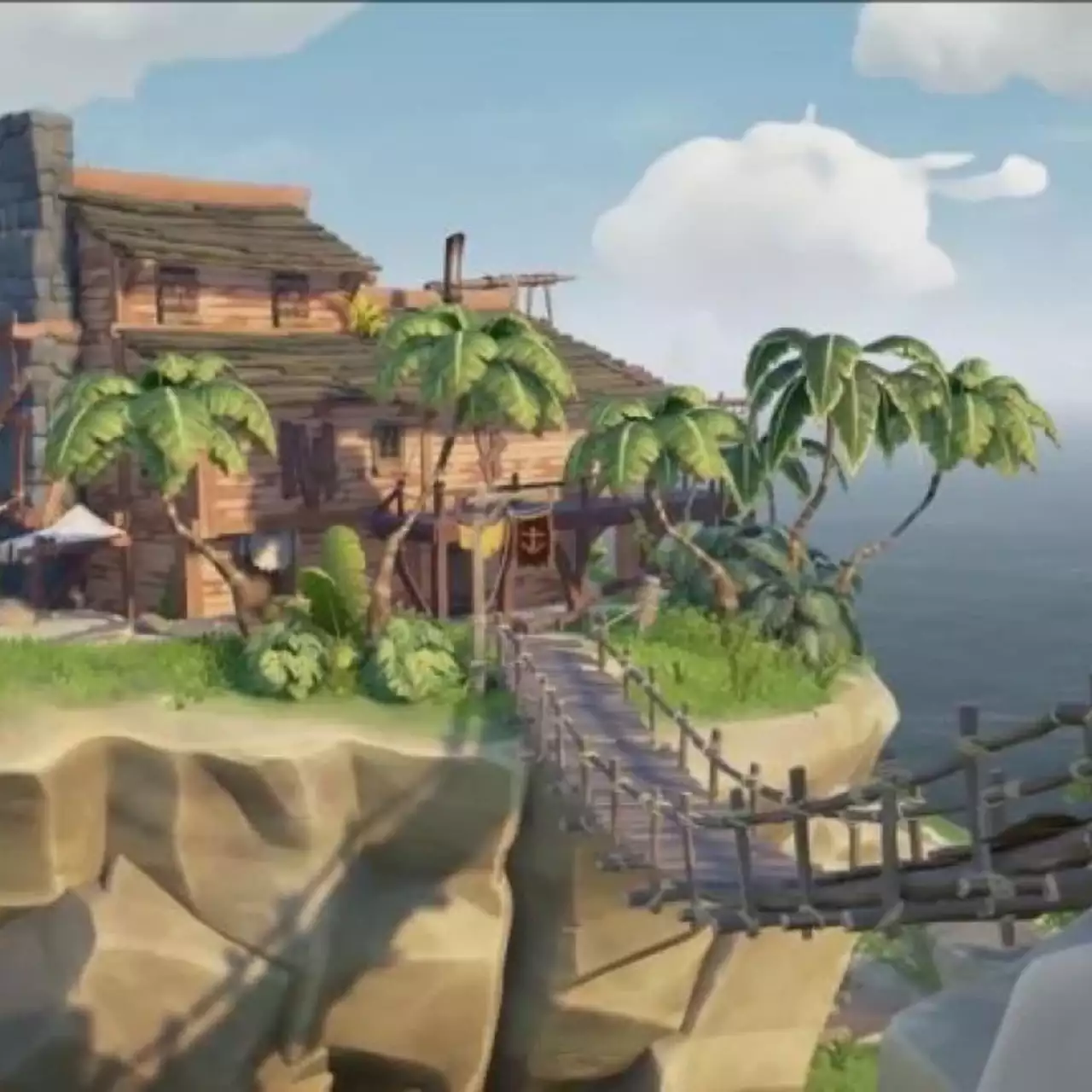 В новом видео Sea of Thieves показали аванпост В новом видео Sea of Thieves показали аванпост