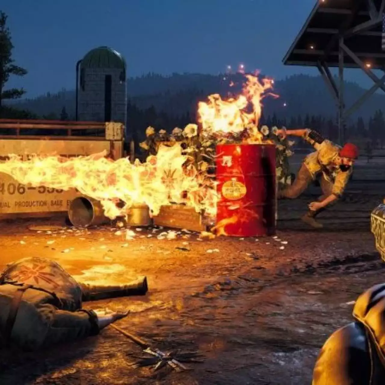 В новом трейлере Far Cry 5 показали пиромана «Акулу» В новом трейлере Far Cry 5 показали пиромана «Акулу»