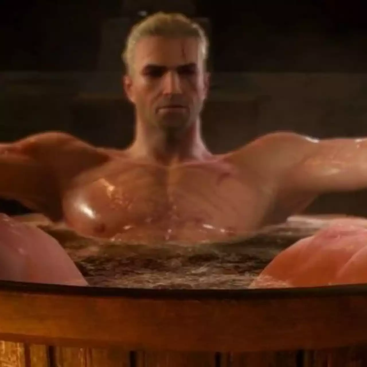 Dark Horse выпустит фигурку Геральта в ванне из The Witcher 3