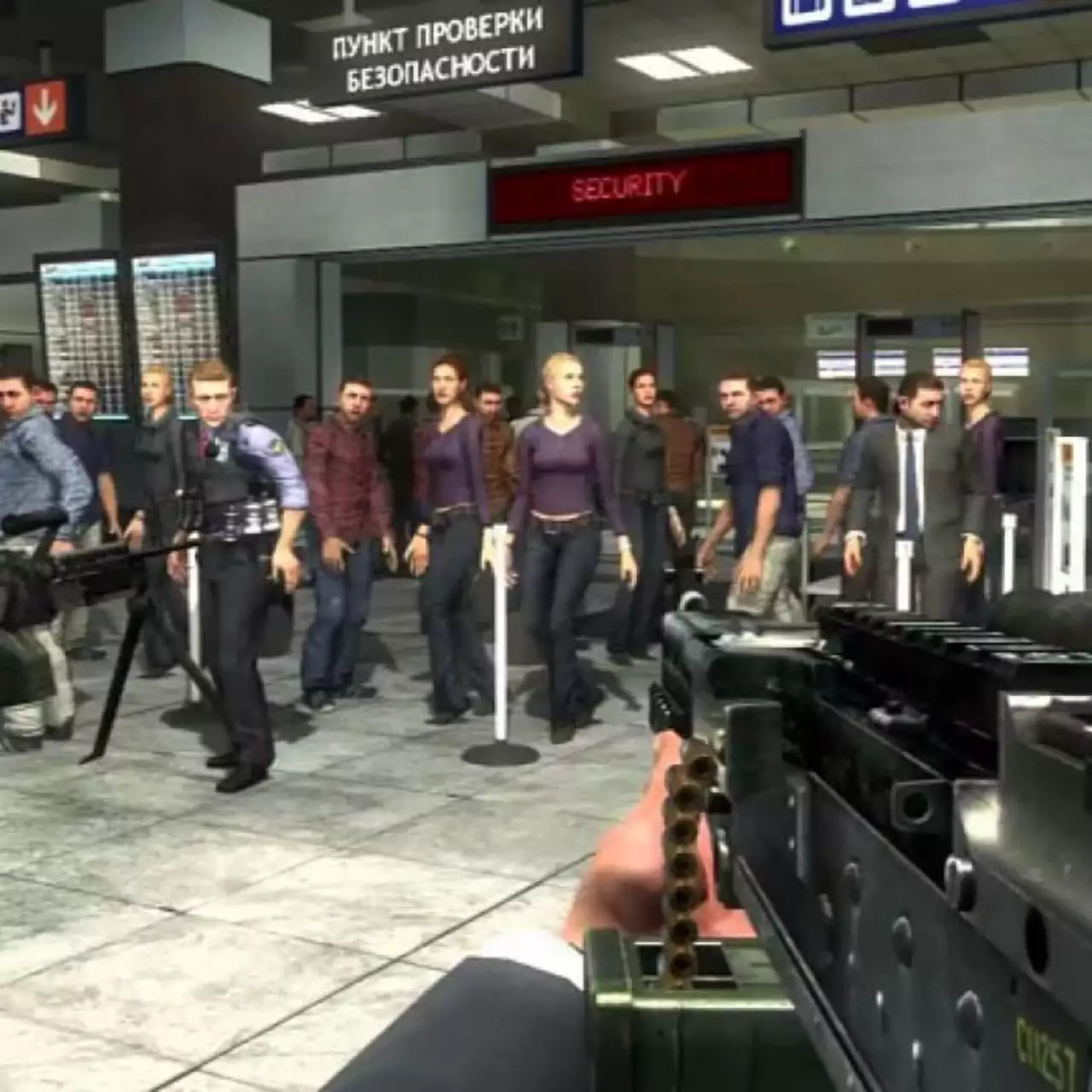 Правительство США привело расстрел русских в Modern Warfare 2 в качестве примера жестокости в видеоиграх (видео от Белого Дома) Правительство США привело расстрел русских в Modern Warfare 2 в качестве примера жестокости в видеоиграх (видео от Белого Дома)