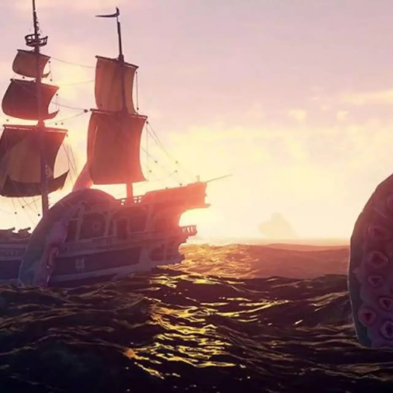 Посмотрите, как игроки сражаются против кракена в Sea Of Thieves (видео) Посмотрите, как игроки сражаются против кракена в Sea Of Thieves (видео)